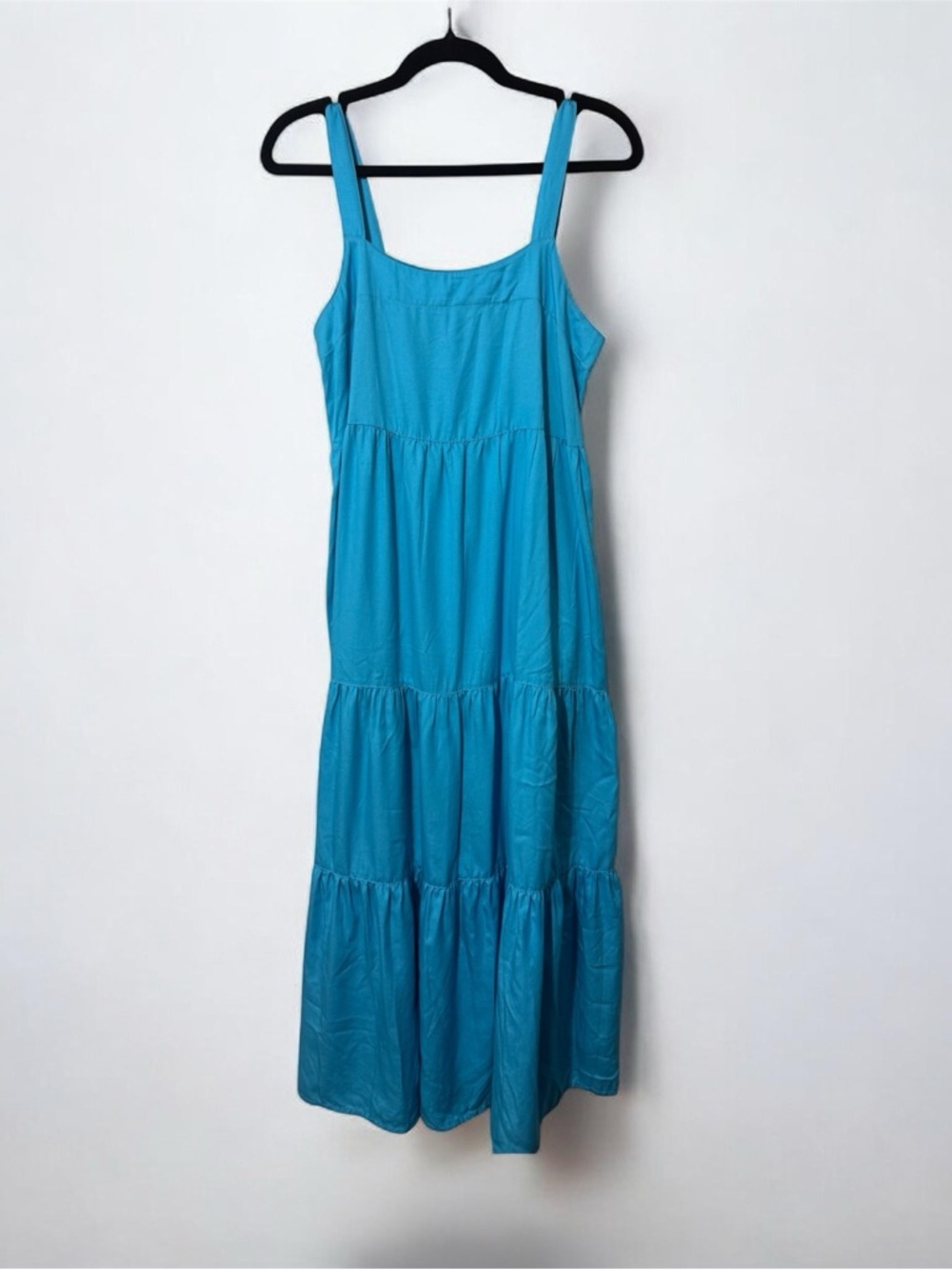 The Drop Blue Tiered Maxi Dress - Women's Summer Dress